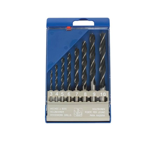 Brad point wood drills OREN in set (8 pcs) - Drill bit sets - drills ...