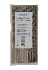 HSS-Co. twist drill OREN long, DIN 340 - 6,4 mm