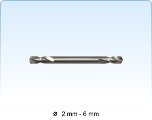 HSS double ended drill bits with split point