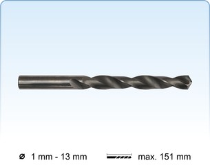 Solid carbide drills DIN 338