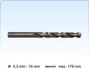 HSS-Co. 5% twist drills DIN 338 fully ground