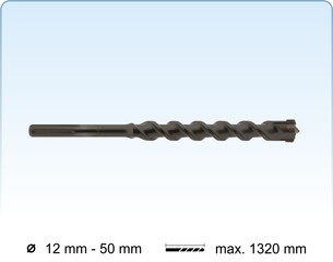 SDS-max drill bits Turbo X-Head