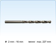 HSS twist drills DIN 340 (long) fully ground