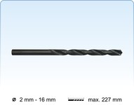 HSS twist drills DIN 340 (long) roll forged