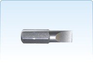 Schrauberbits Flach (ohne Farbring) (25 mm)